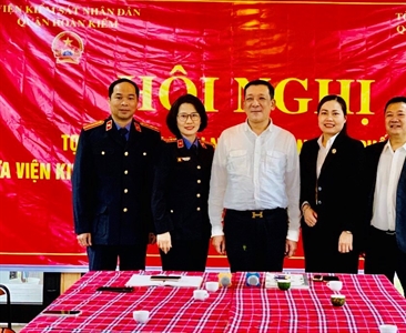 Tọa đàm rút kinh nghiệm công tác phối hợp giữa Viện KSND quận Hoàn Kiếm và...